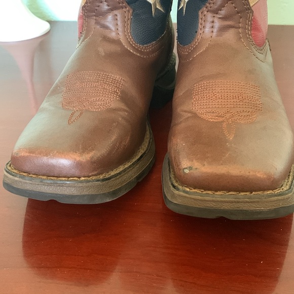 Boys Durango Cowboy Boots size 4.5 - Picture 4 of 6